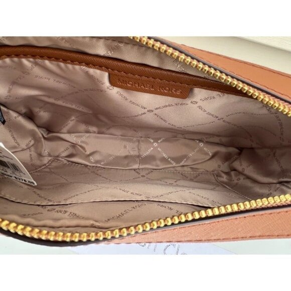 Michael Kors crossbody jet set large crossbody MK signature vanilla - Picture 8 of 10